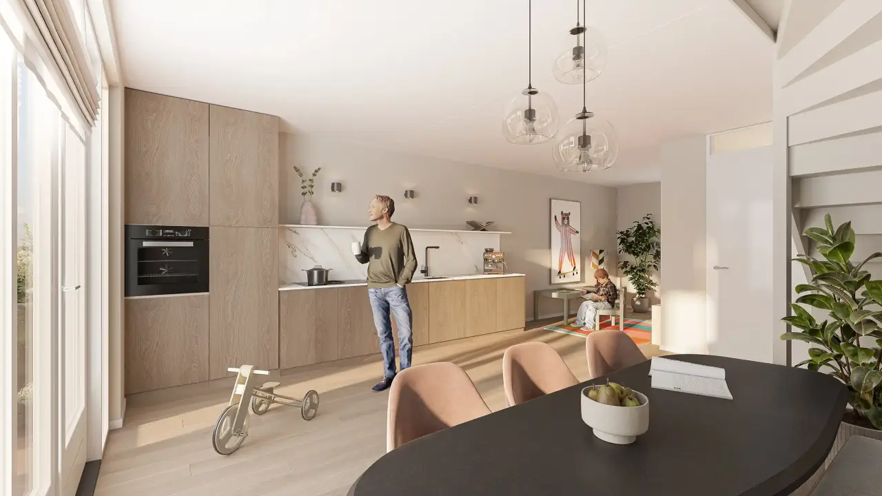 Buitenstad Interieur Kadewoning 5.1 Type 01 DEF HR